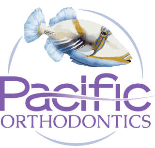 Pacific Orthodonics Seattle logo with triggerfish